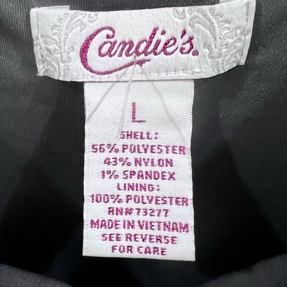 Gray and aqua lace bodycon mini dress size large - Picture 5 of 5